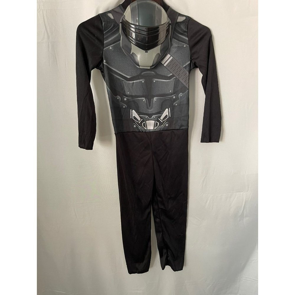 GI Joe Black Snake Eyes Jumpsuit and Mask Halloween Costume